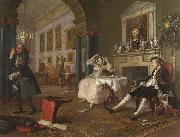 HOGARTH, William Shortly after the Marriage (mk08) oil painting reproduction
